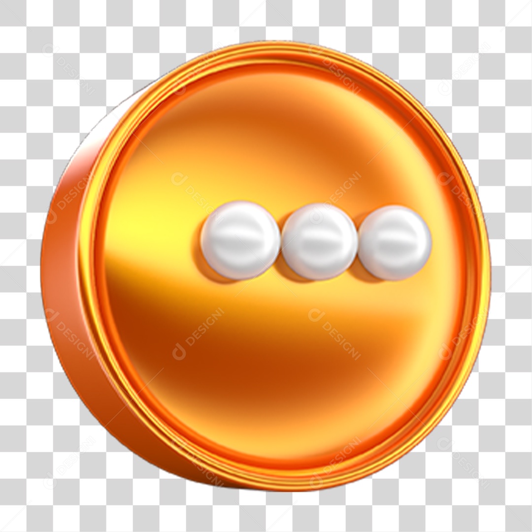 Ícone 3D Mensagem PNG Transparente
