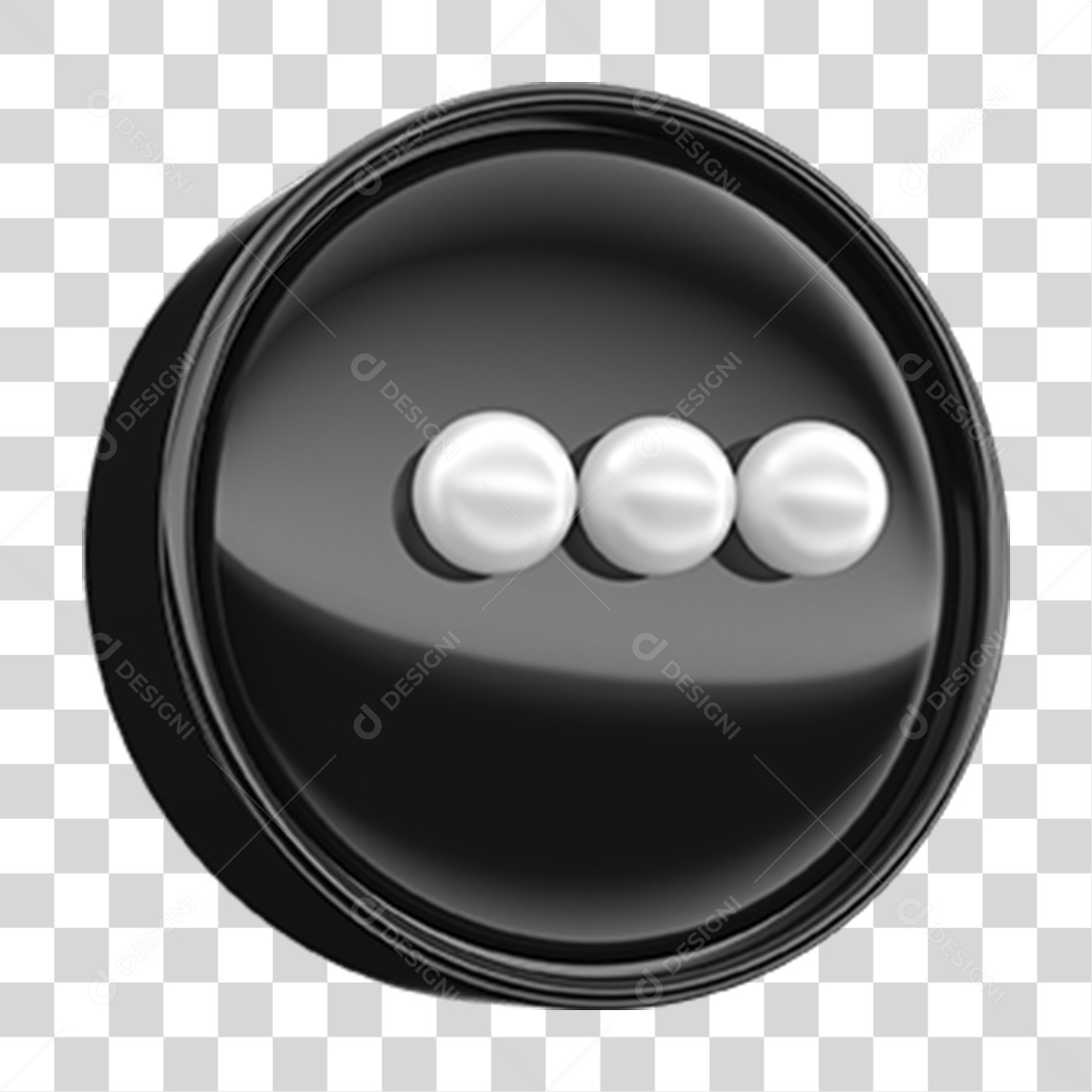 Ícone 3D Mensagem PNG Transparente