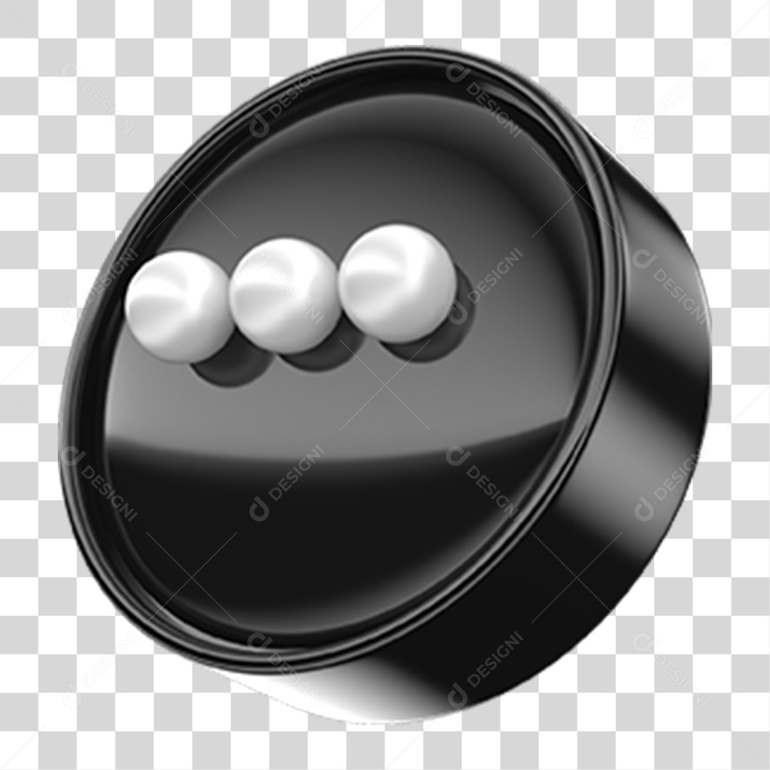 Ícone 3D Mensagem PNG Transparente