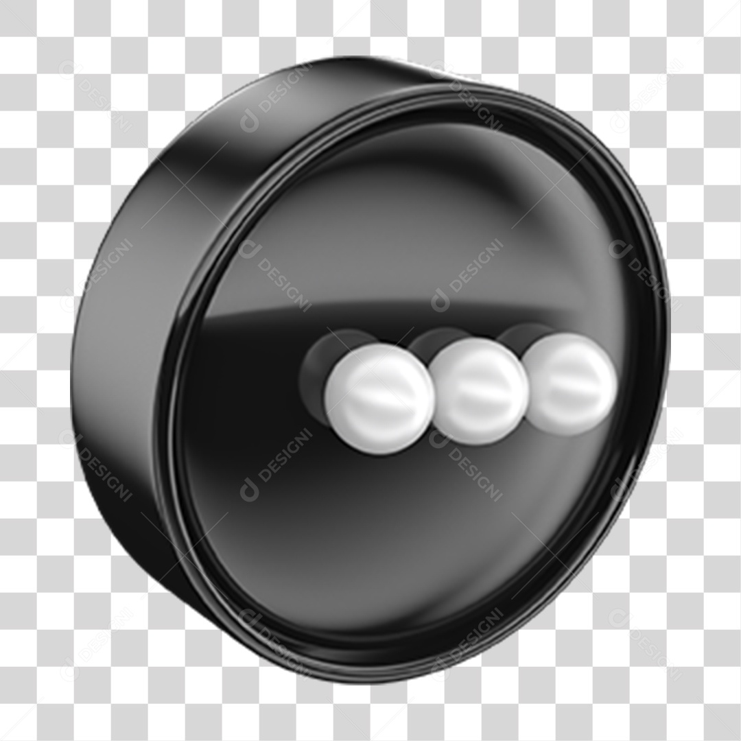 Ícone 3D Mensagem PNG Transparente