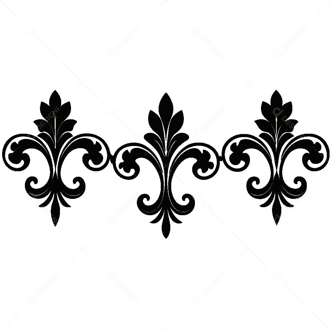 Beleza Vitoriana Tridimensional Ilustração Vetor EPS