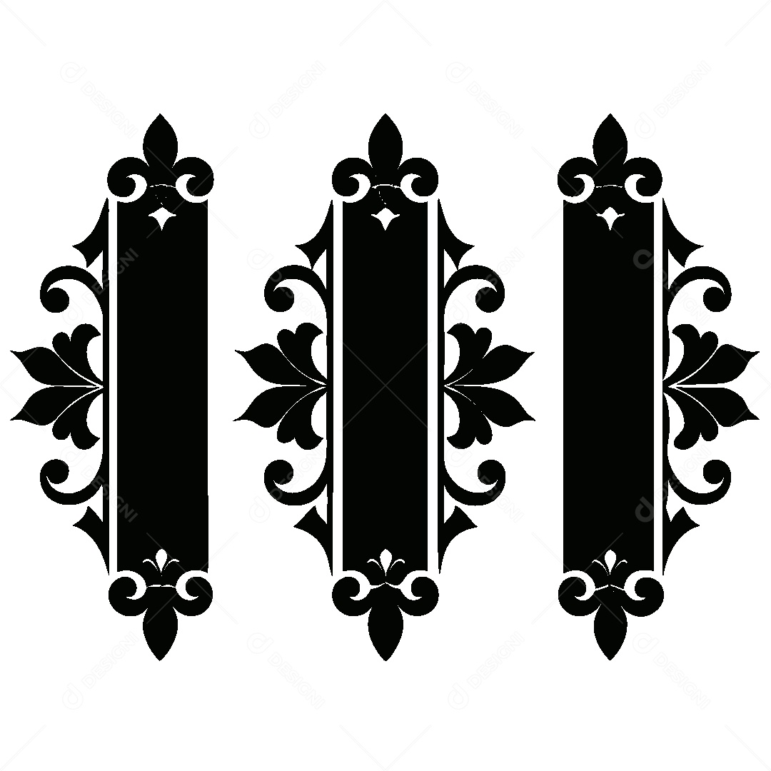 Beleza Vitoriana Tridimensional Ilustração Vetor EPS