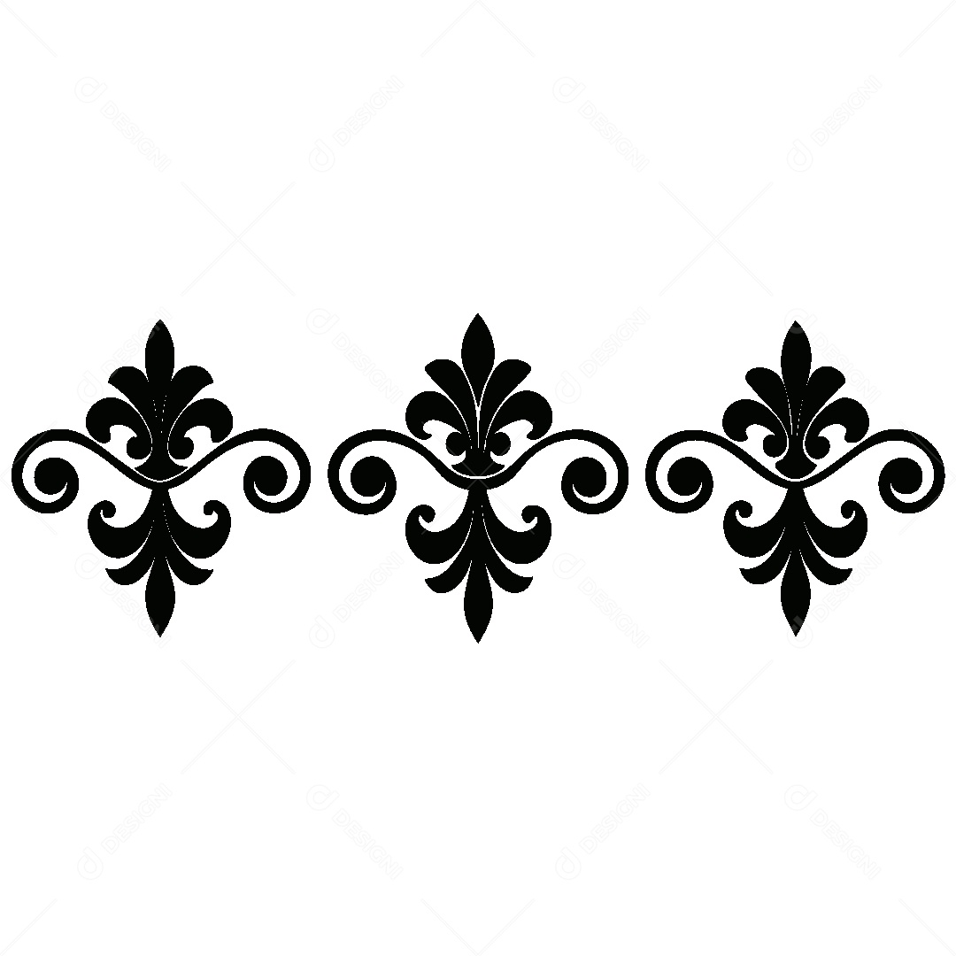 Beleza Vitoriana Tridimensional Ilustração Vetor EPS