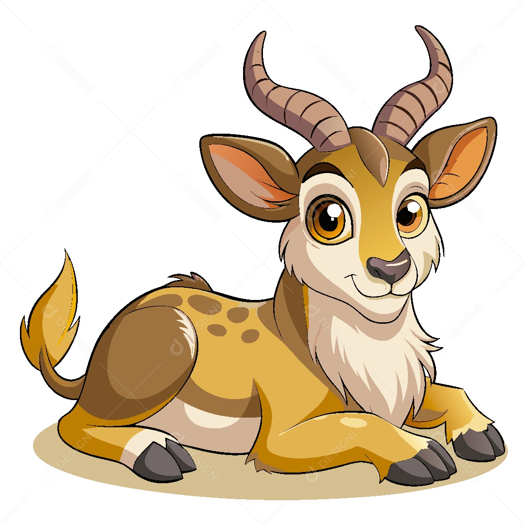 Markhor Ilustração Vetor EPS
