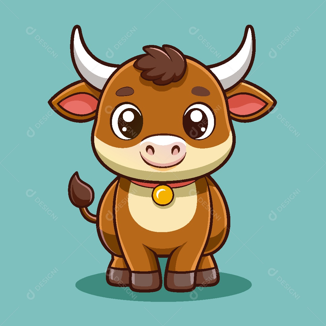 Touro Ilustração Vetor EPS