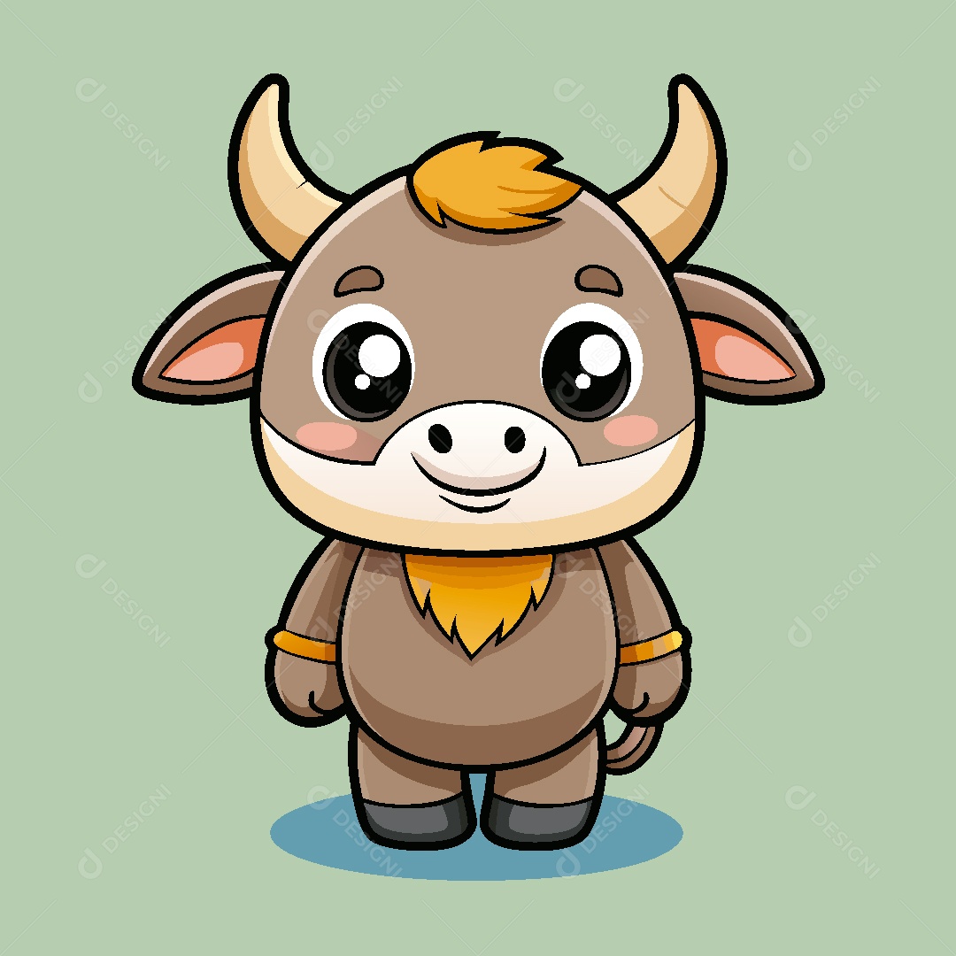 Touro Ilustração Vetor EPS