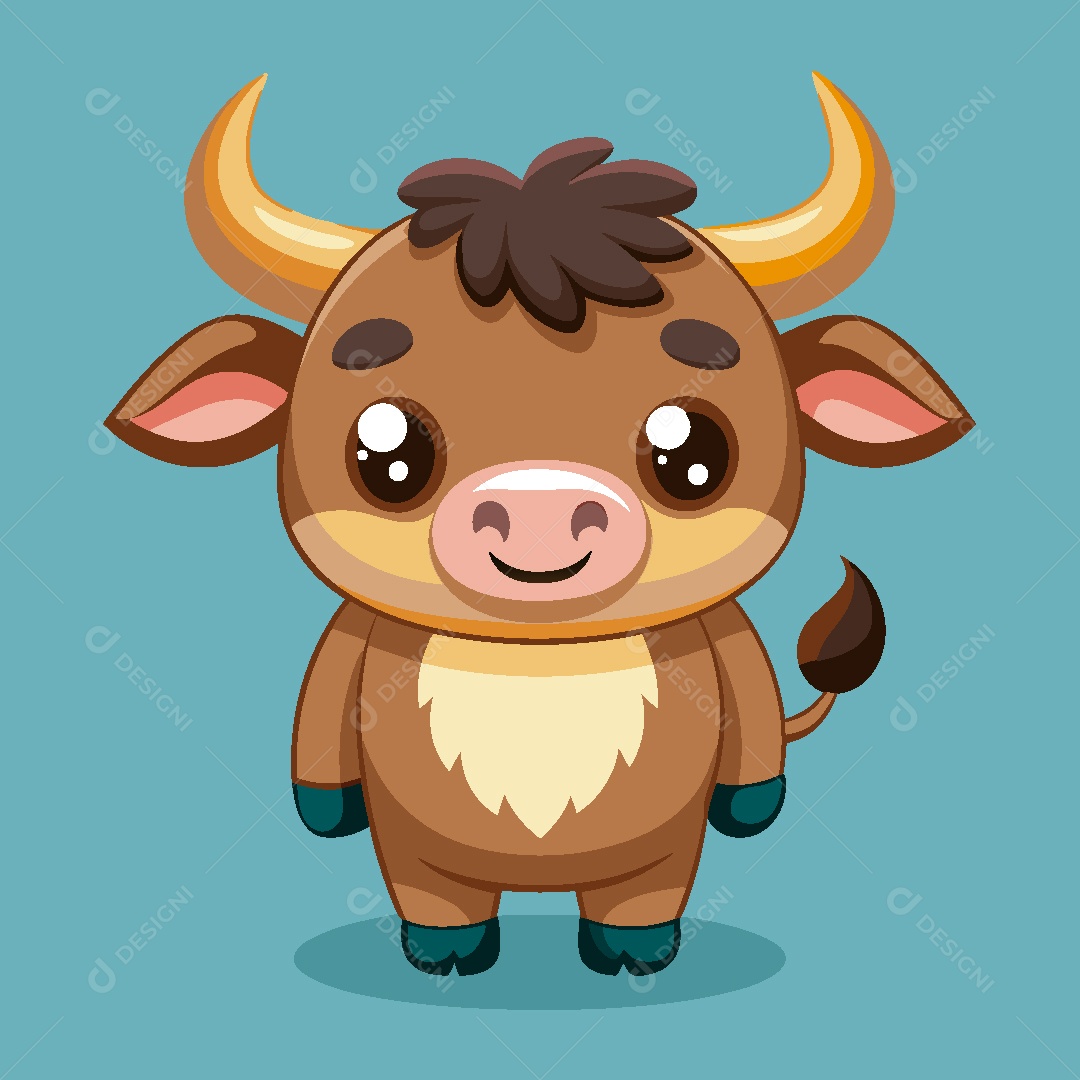 Touro Ilustração Vetor EPS