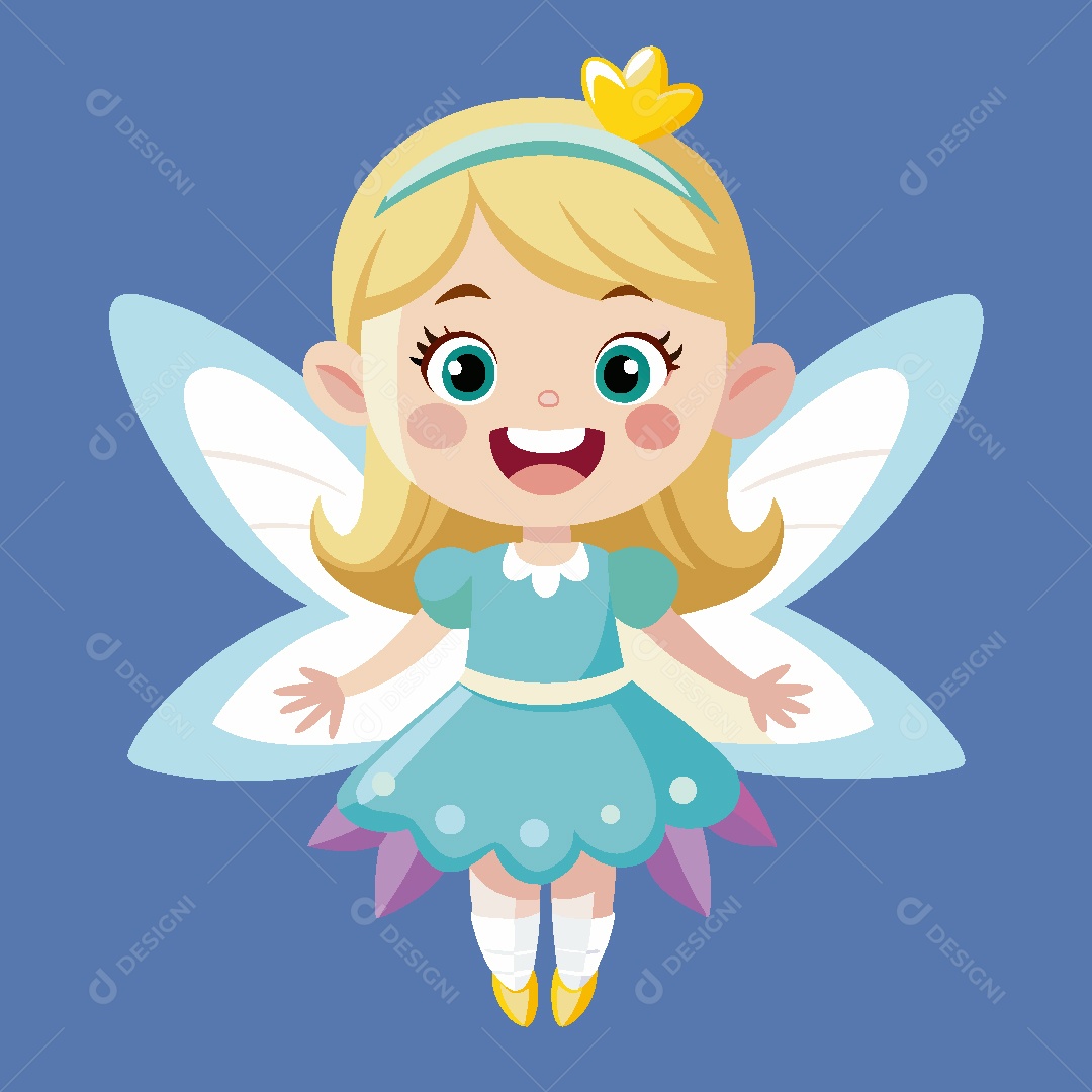 Fada Personagem Ilustração EPS