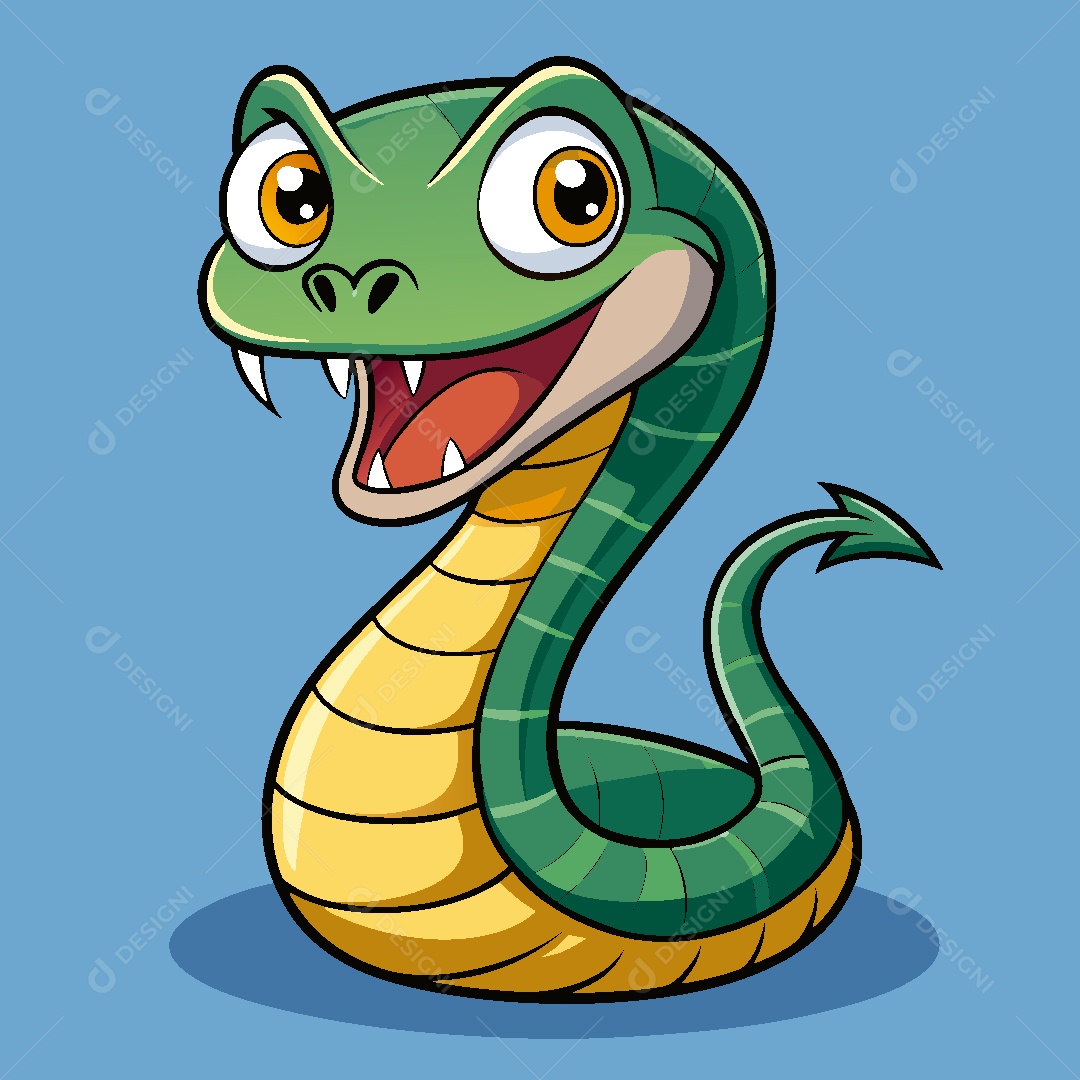 Cobra Ilustração Vetor EPS