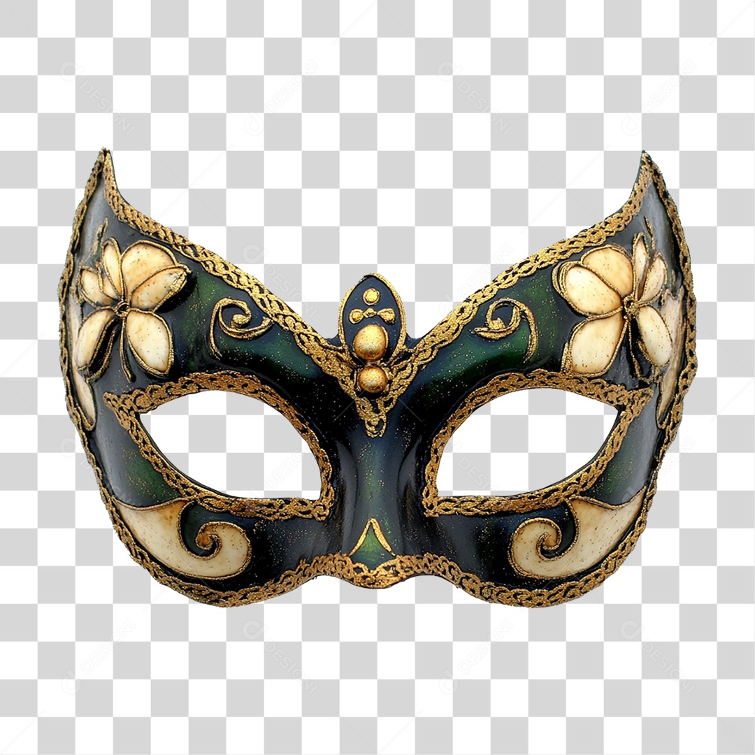 Máscara de Carnaval PNG Transparente