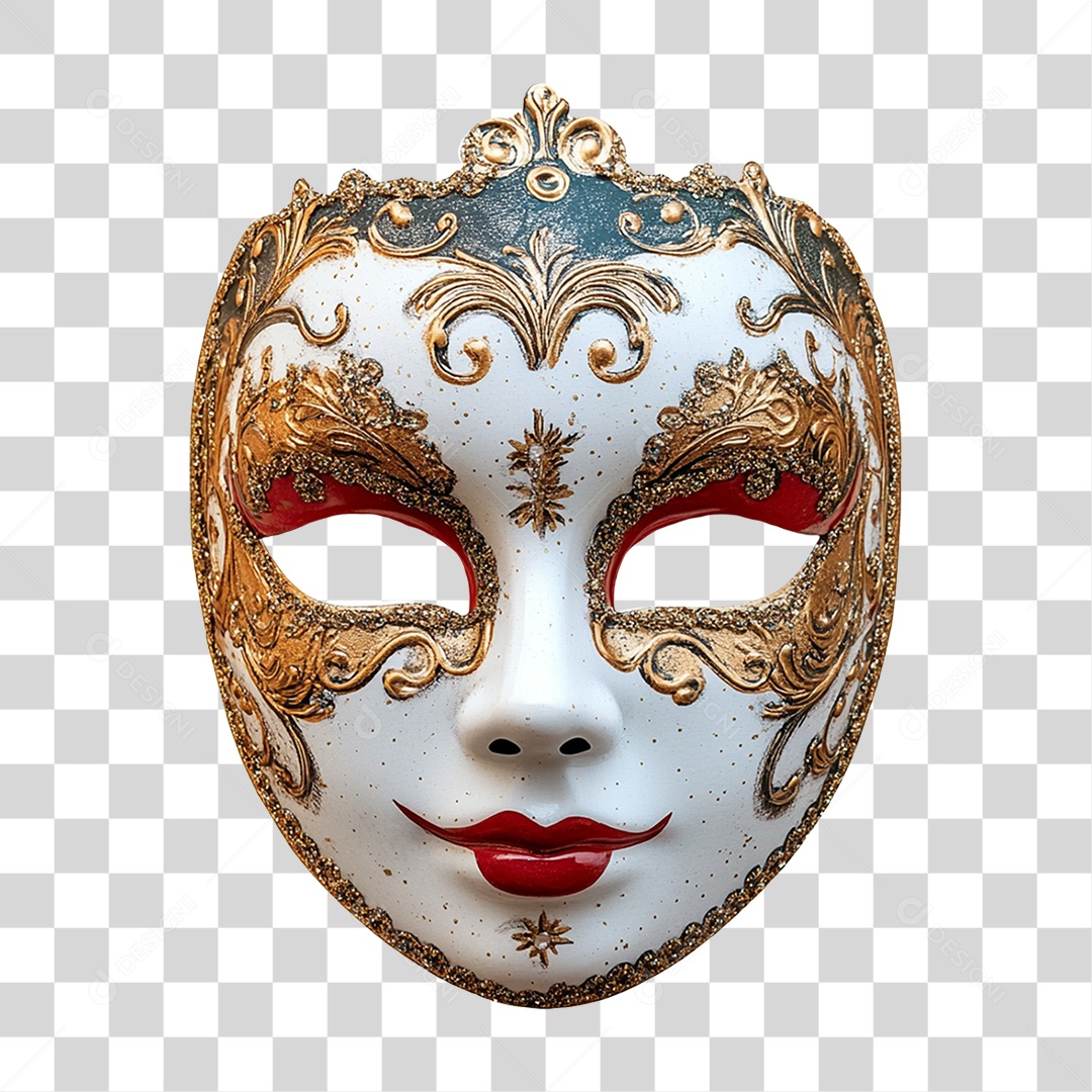 Máscara de Carnaval PNG Transparente
