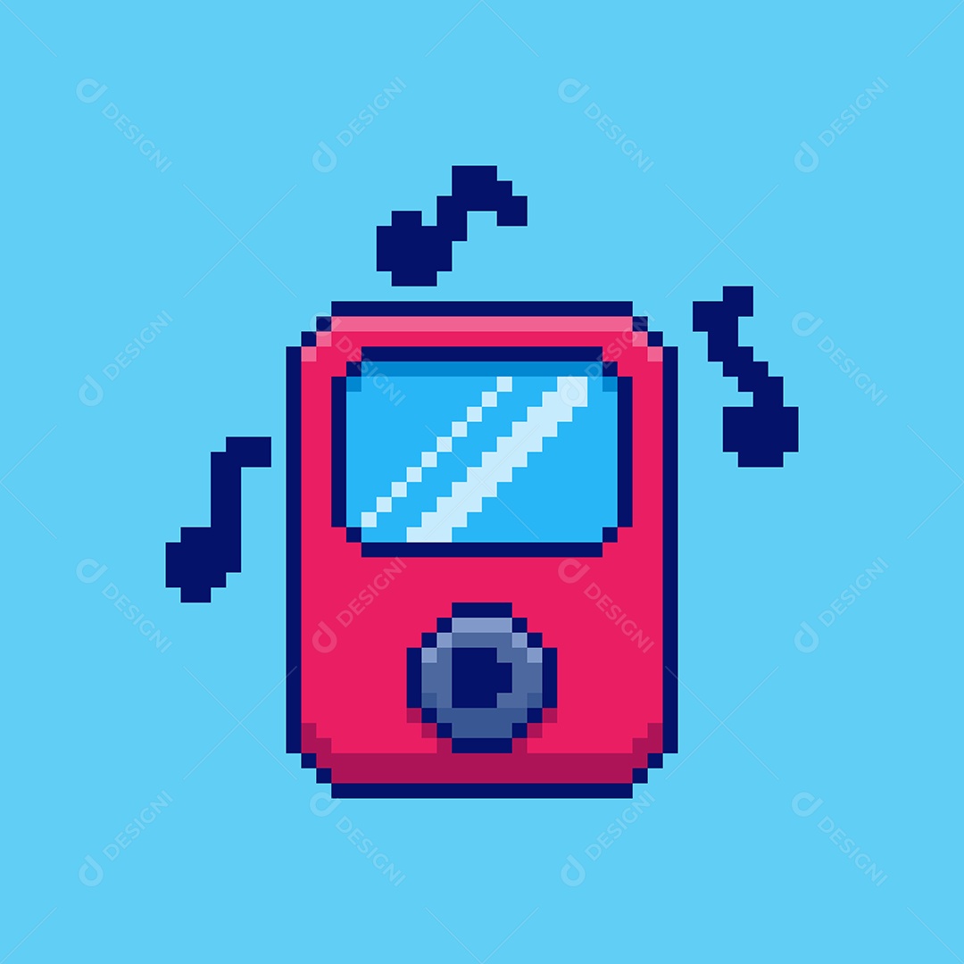 Tocador de Música Vetor EPS