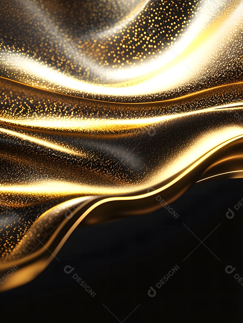 Luz de efeito dourado bla hiperrealista de alta qualidade