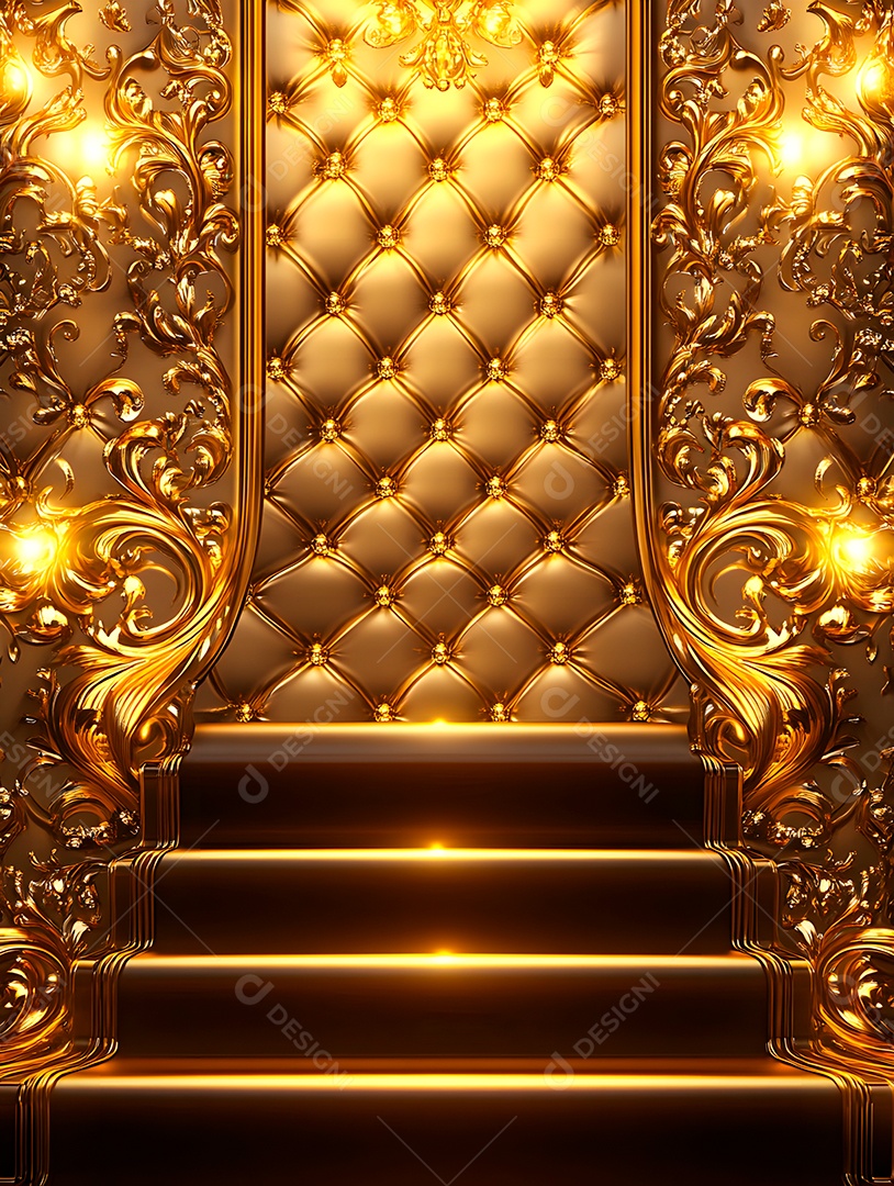 Fundo de alta definição LED clássico de luxo em movimento