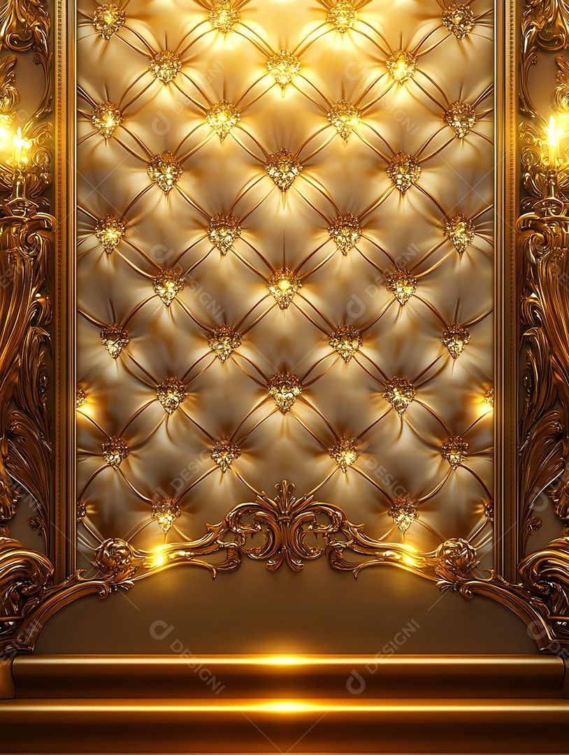 Fundo de alta definição LED clássico de luxo em movimento