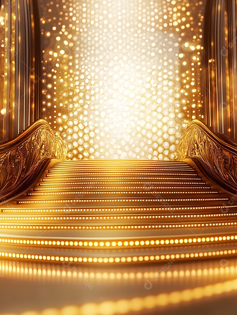 Fundo de alta definição LED clássico de luxo em movimento