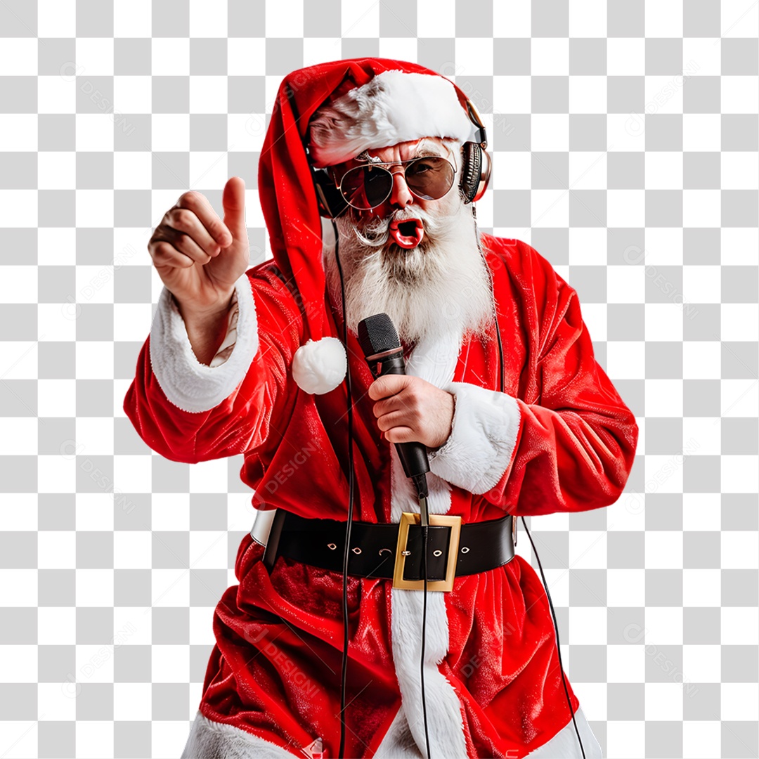 Papai Noel Natal PNG Transparente