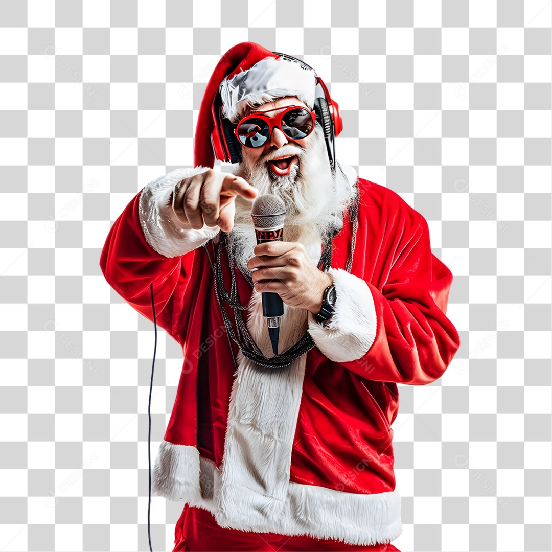 Papai Noel Natal PNG Transparente