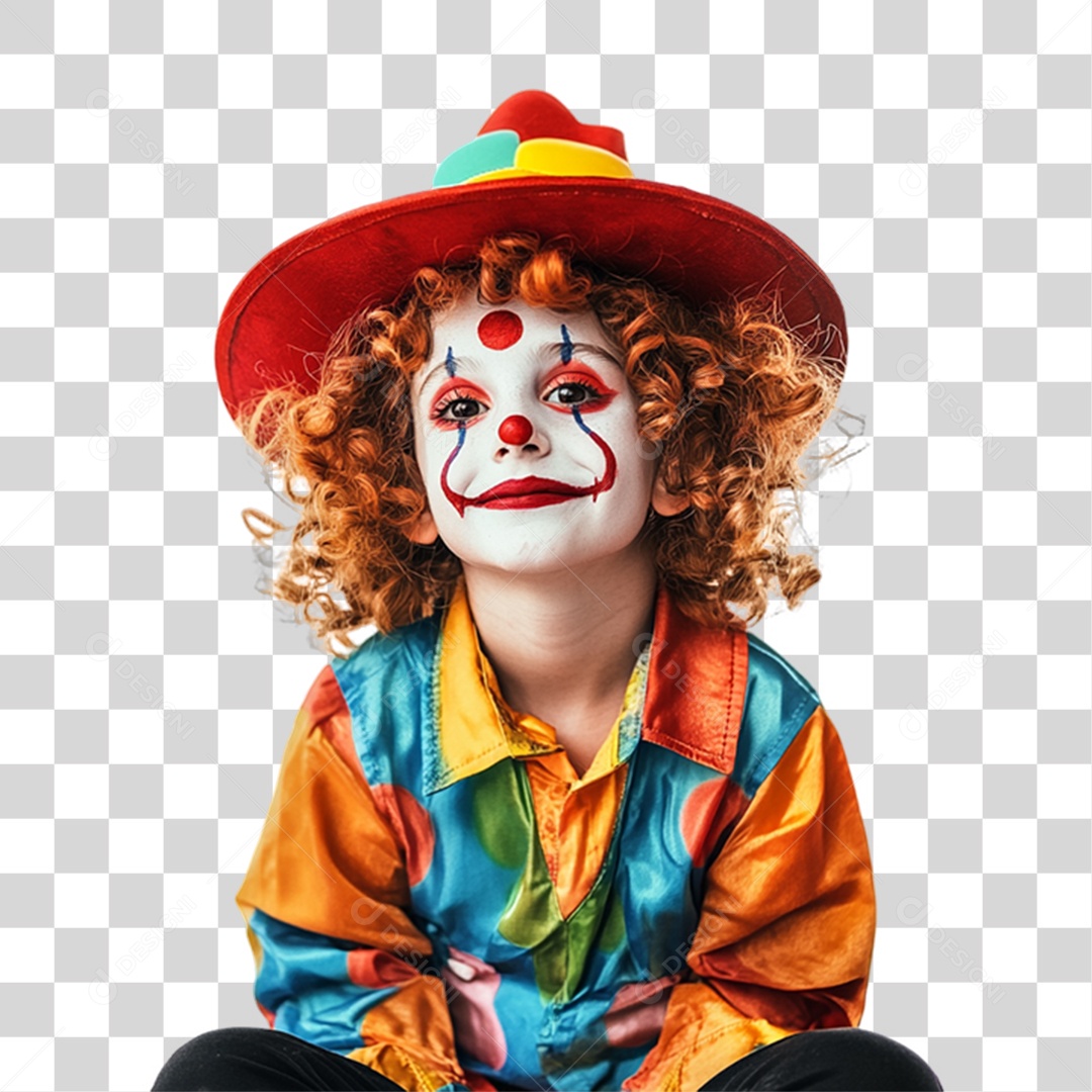 Criança Fantasia de Carnaval Roupa Colorida PNG Transparente