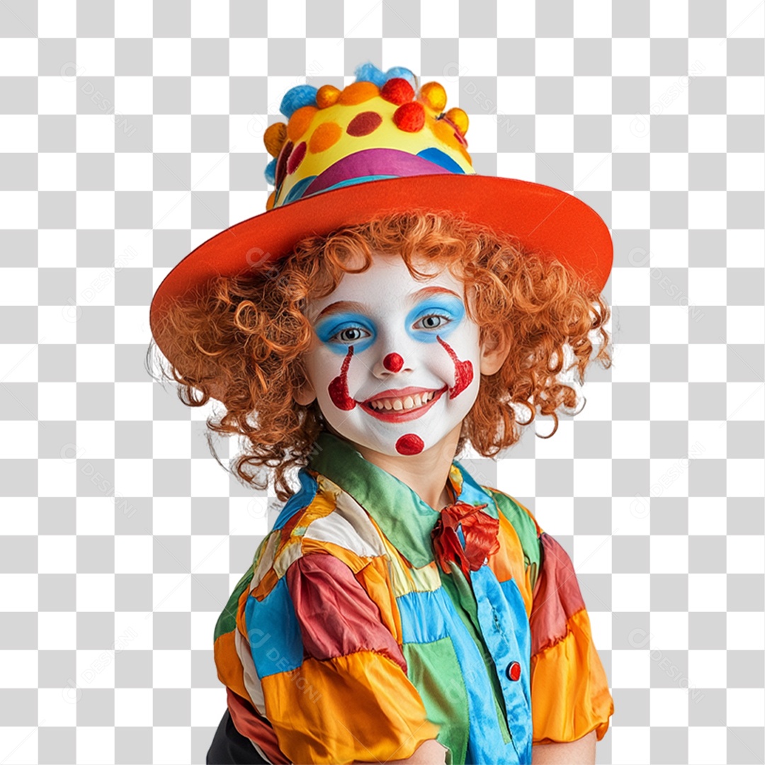 Criança Fantasia de Carnaval Roupa Colorida PNG Transparente