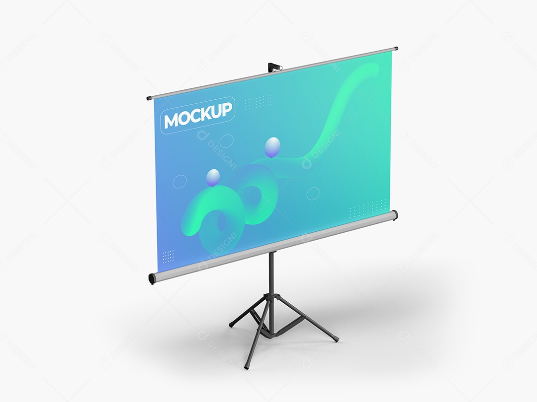 Projetor Mockup PSD Editável