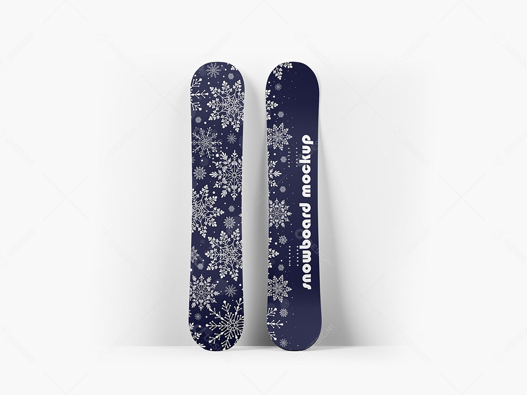 Snowboard Mockup PSD Editável