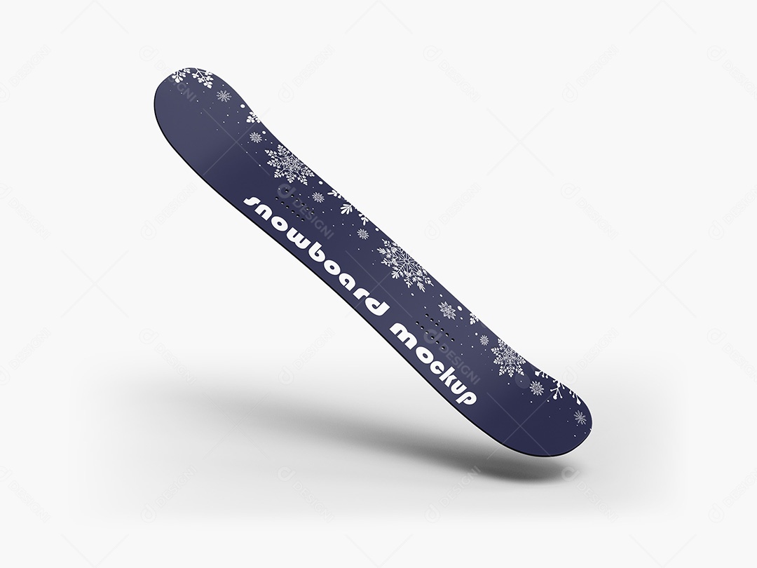 Snowboard Mockup PSD Editável