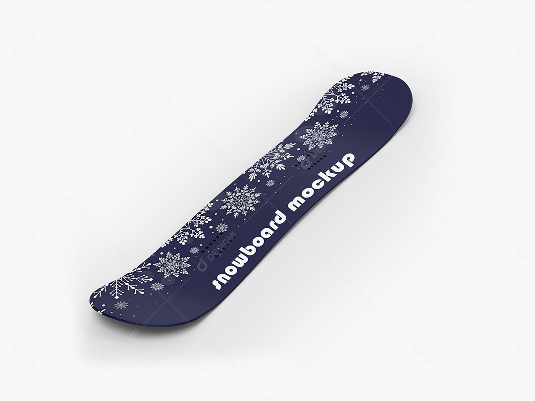 Snowboard Mockup PSD Editável
