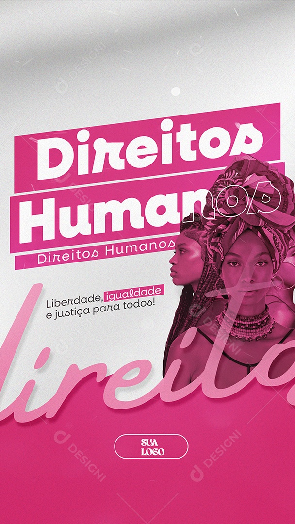 Story Dia dos Direitos Humanos 10 Dezembro Social Media PSD Editável