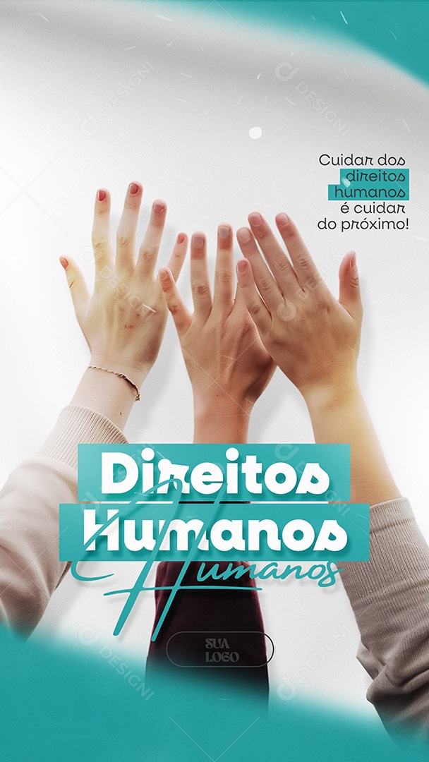 Story Dia dos Direitos Humanos 10 Dezembro Social Media PSD Editável