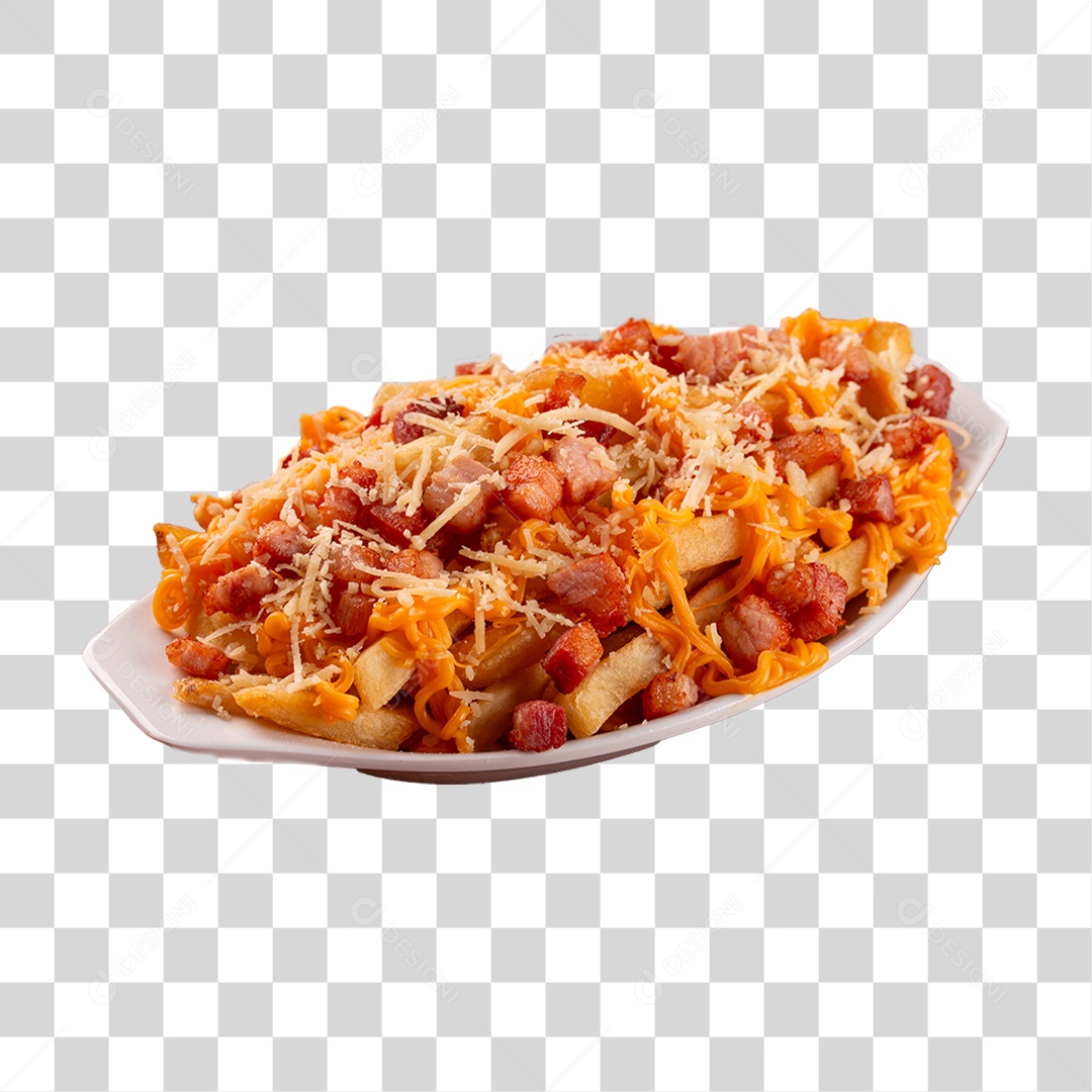 Porção de Batata Frita PNG Transparente