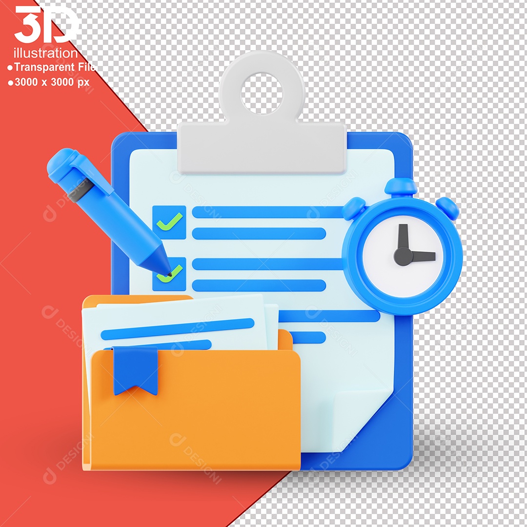 Gráficos Financeiros Elemento 3D para Composição PSD