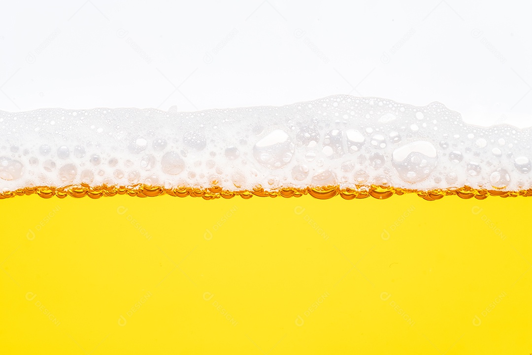 Close up brilhante laranja óleo ou textura de respingos de cerveja e ondas da natureza belas ondas curvas e pequenas bolhas suaves para design gráfico e fundo