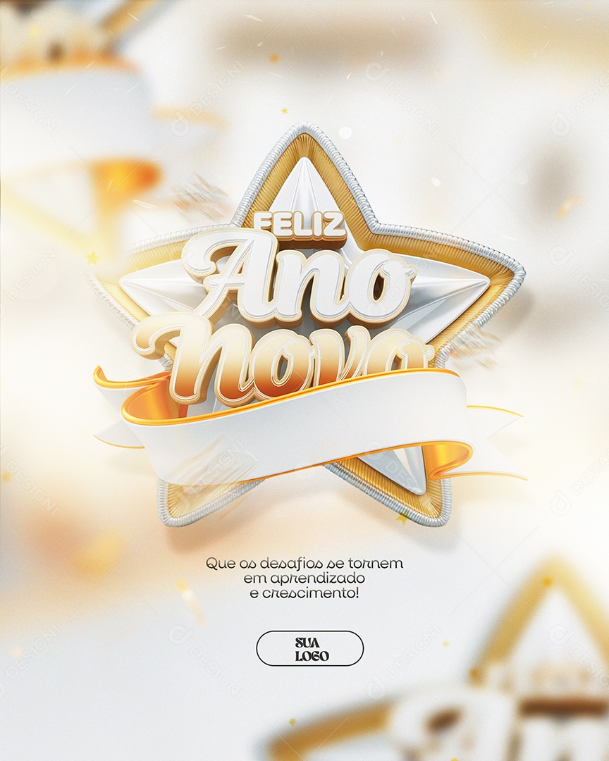 Happy New Year Single and Unforgettable Social Media PSD Editable