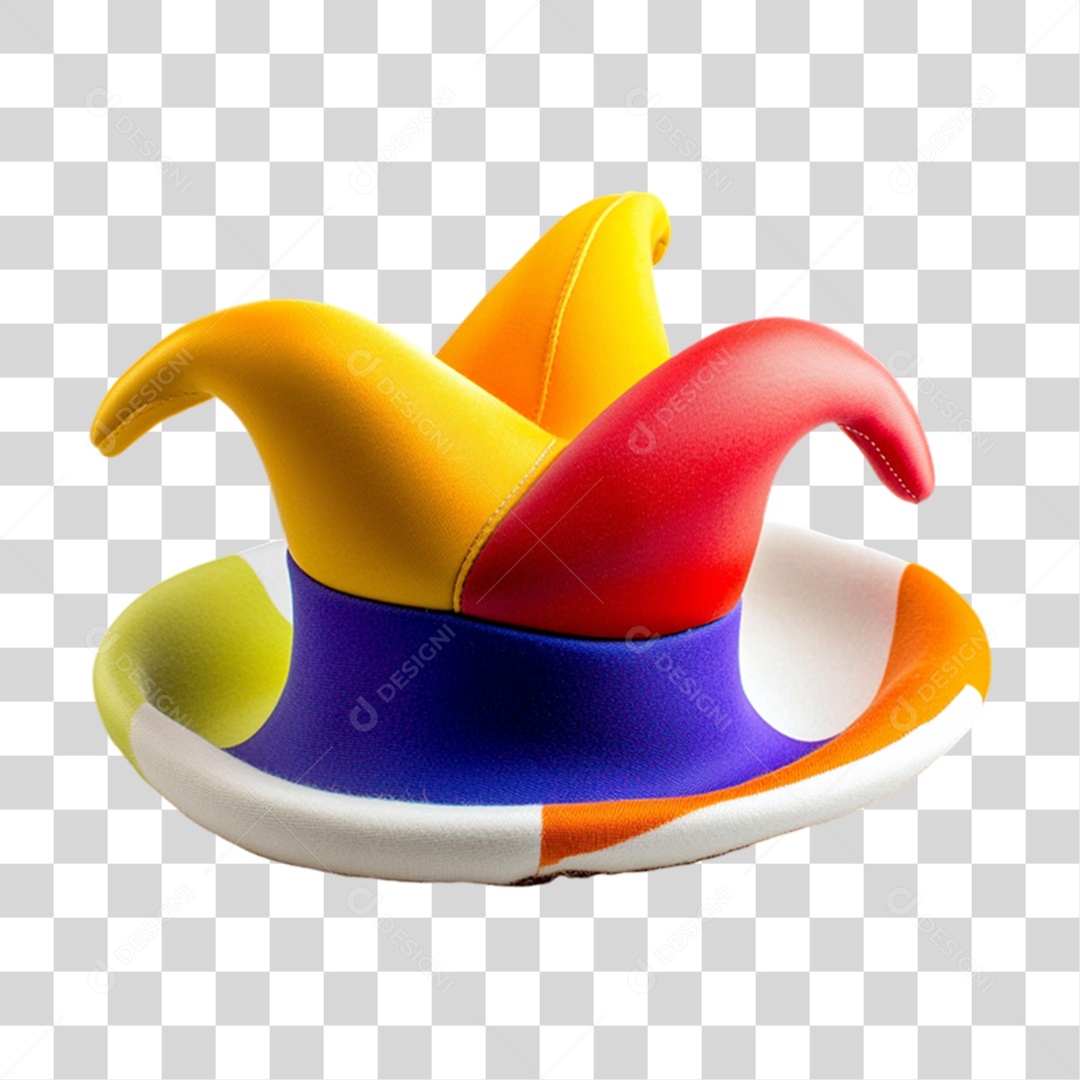 Chapéu de Carnaval PNG Transparente