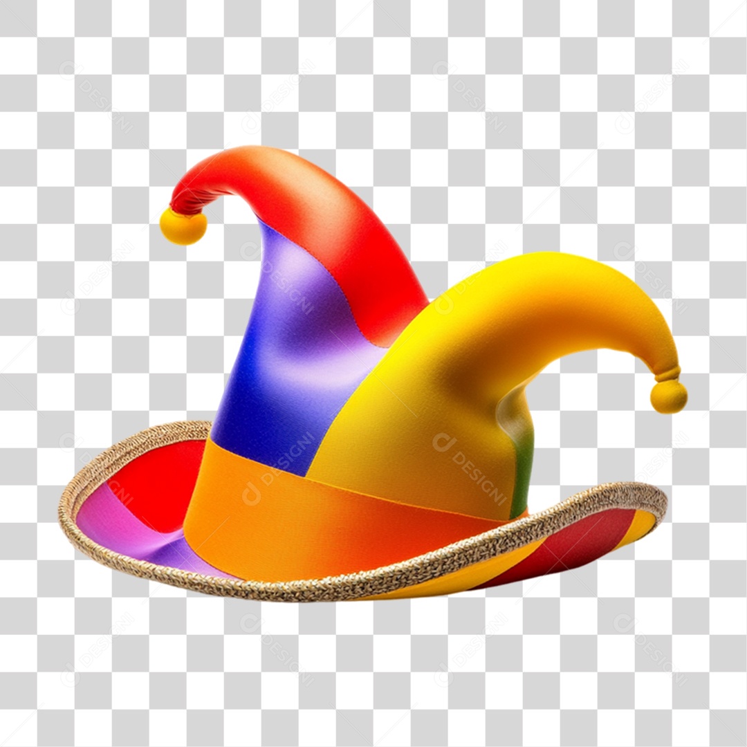 Chapéu de Carnaval PNG Transparente