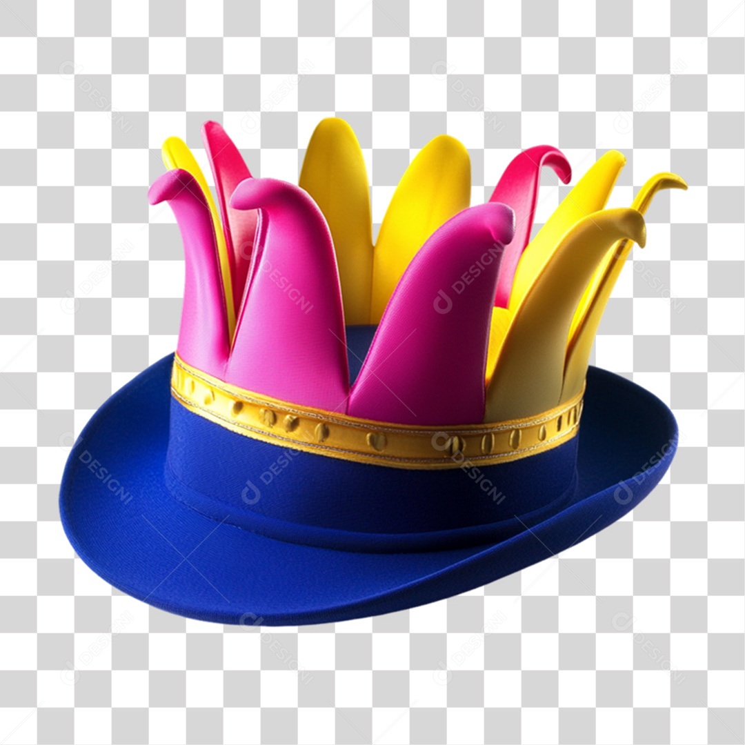 Chapéu de Carnaval PNG Transparente