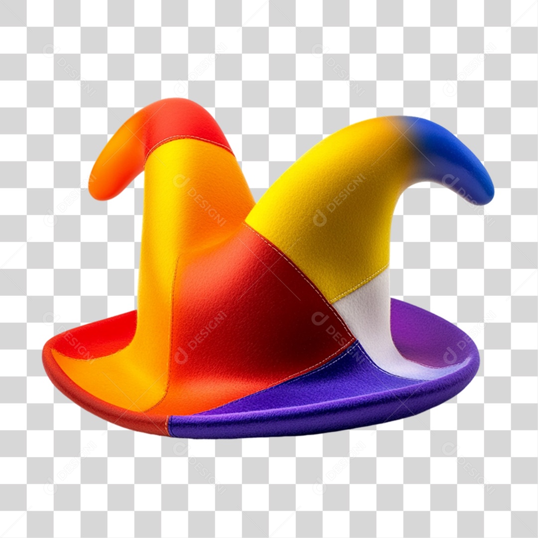 Chapéu de Carnaval PNG Transparente