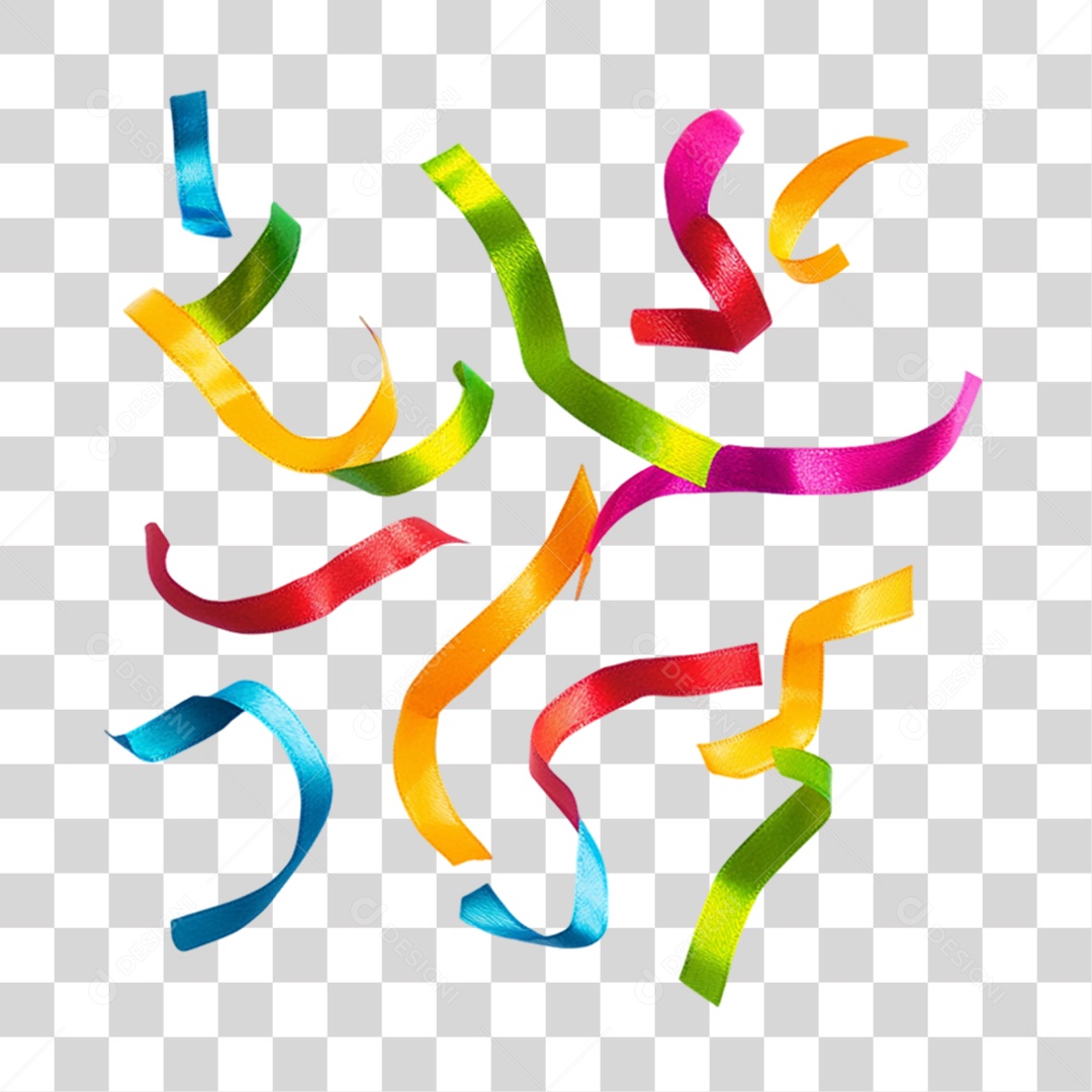 Fita Decoração Carnaval PNG Transparente