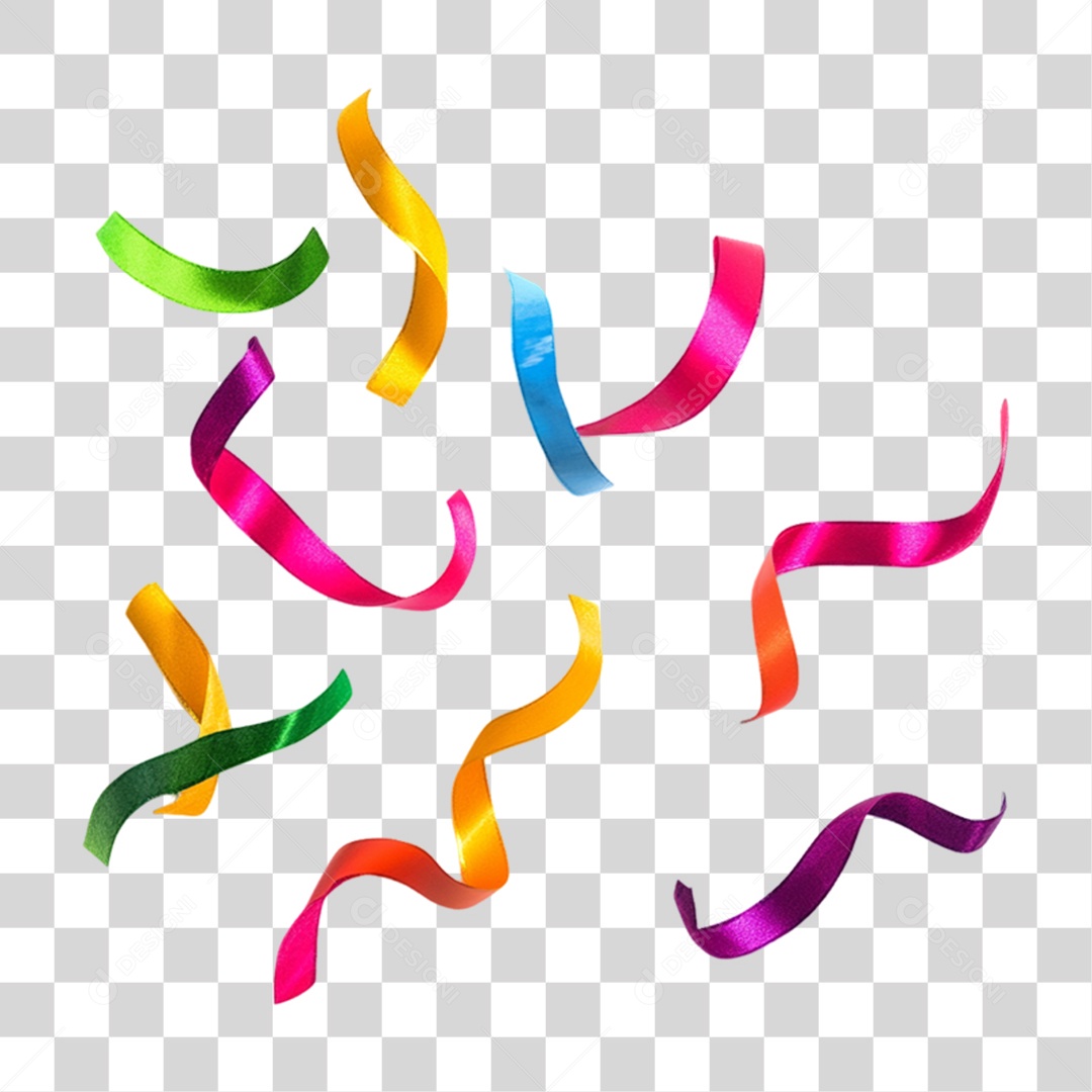 Fita Decoração Carnaval PNG Transparente