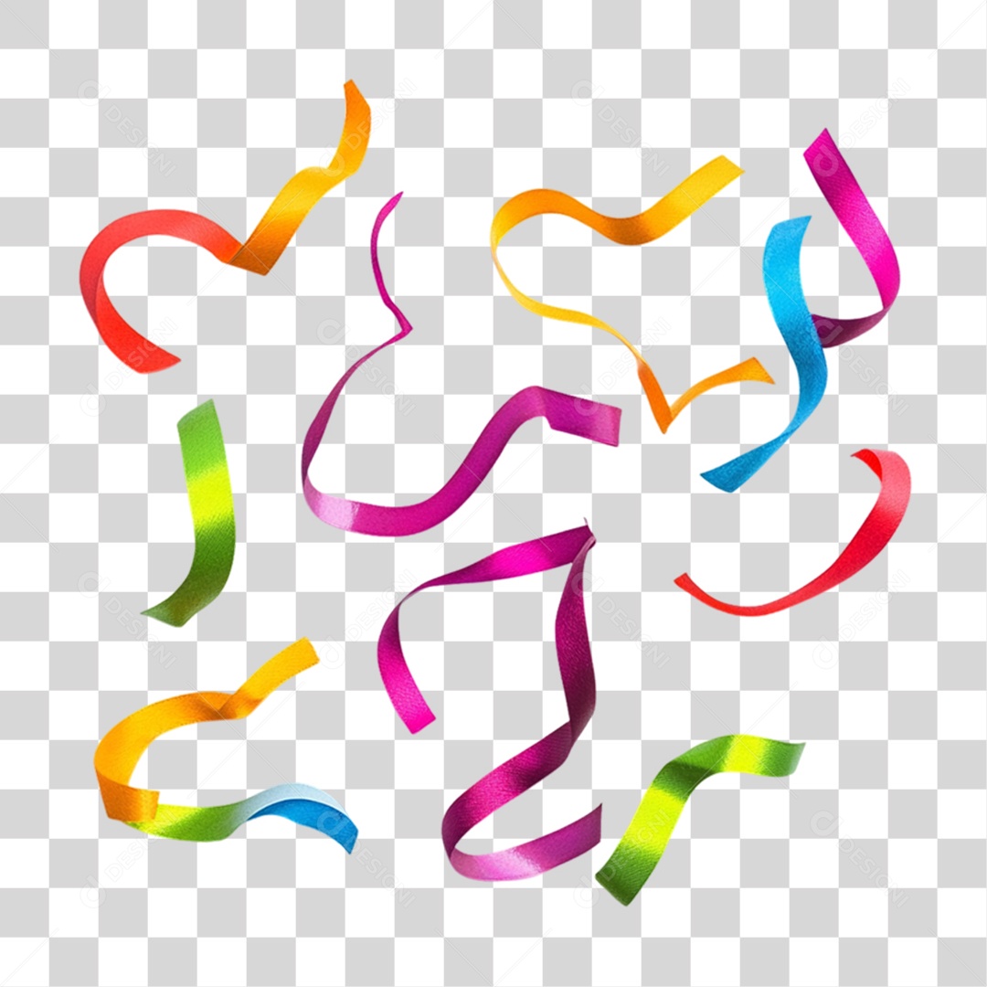 Fita Decoração Carnaval PNG Transparente