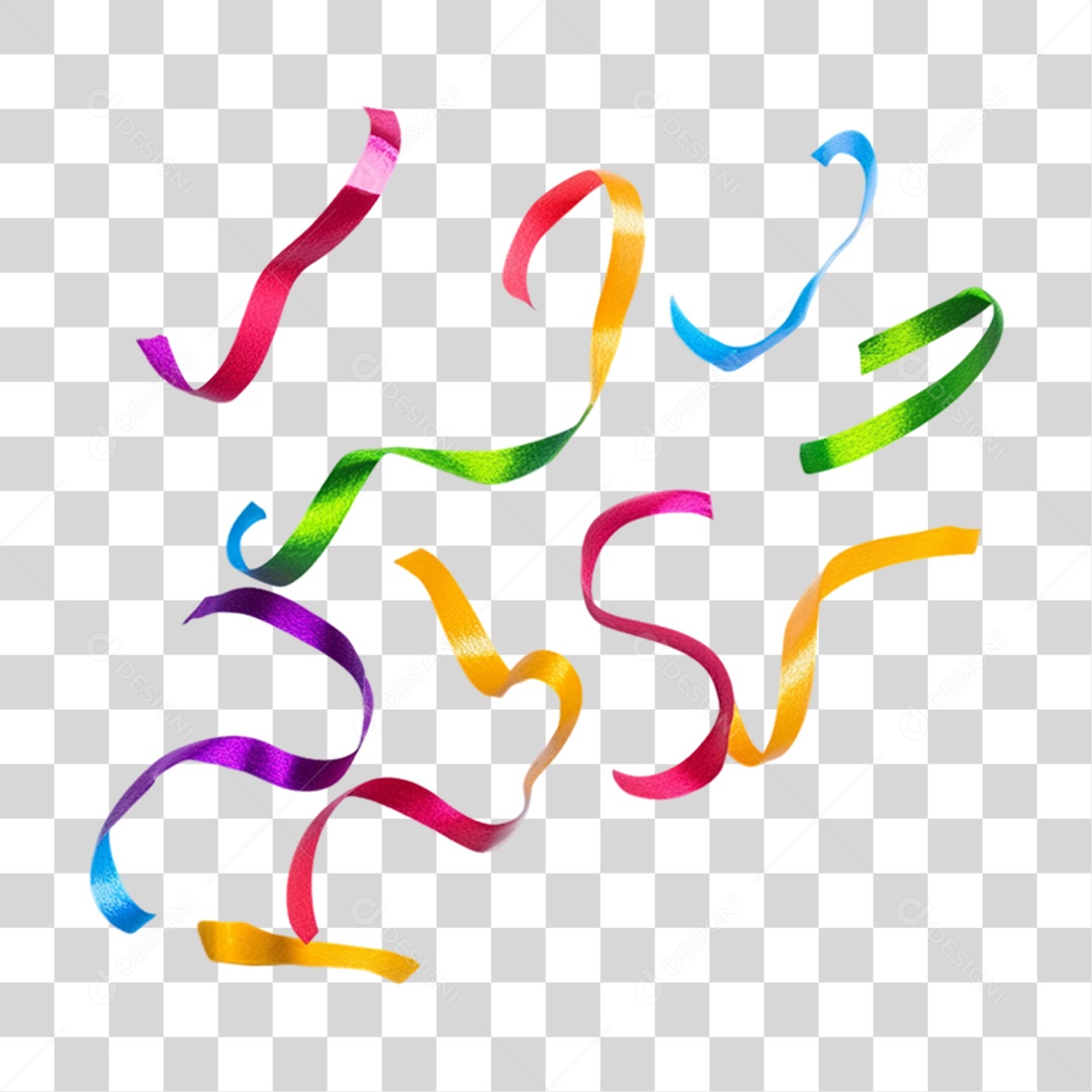 Fita Decoração Carnaval PNG Transparente