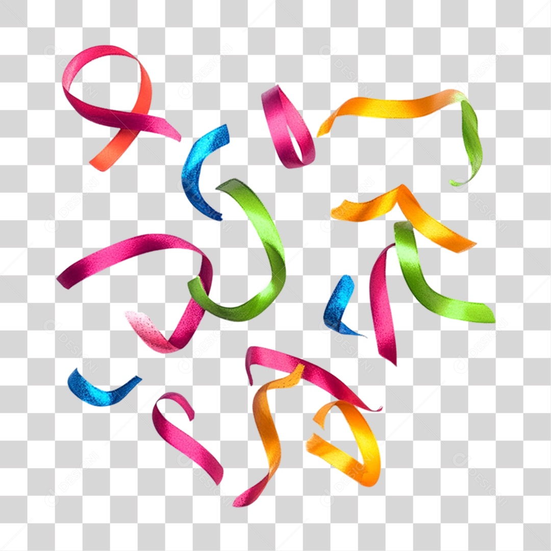 Fita Decoração Carnaval PNG Transparente