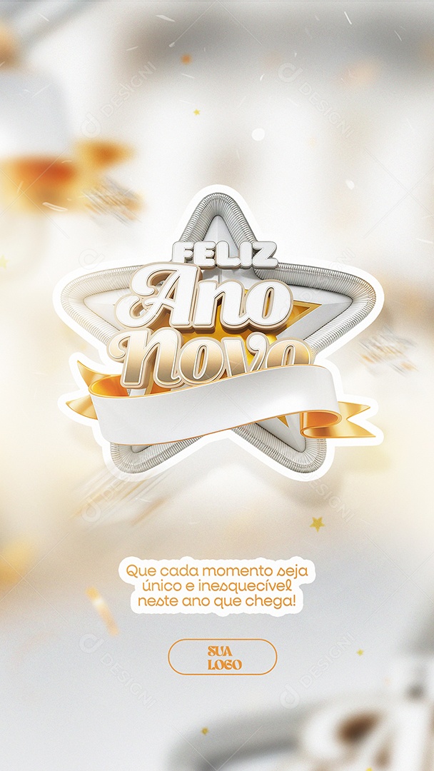 Happy New Year Social Media PSD Editable