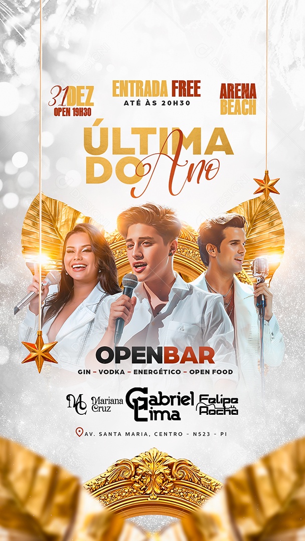 Story Flyer Última Do Ano Social Media PSD Editável