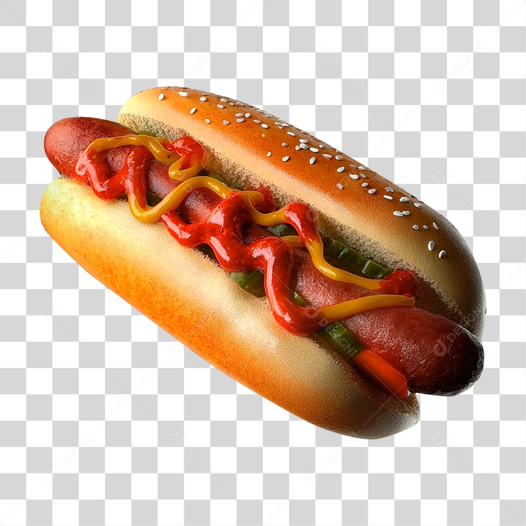 Lanches Hot-dog PNG Transparente