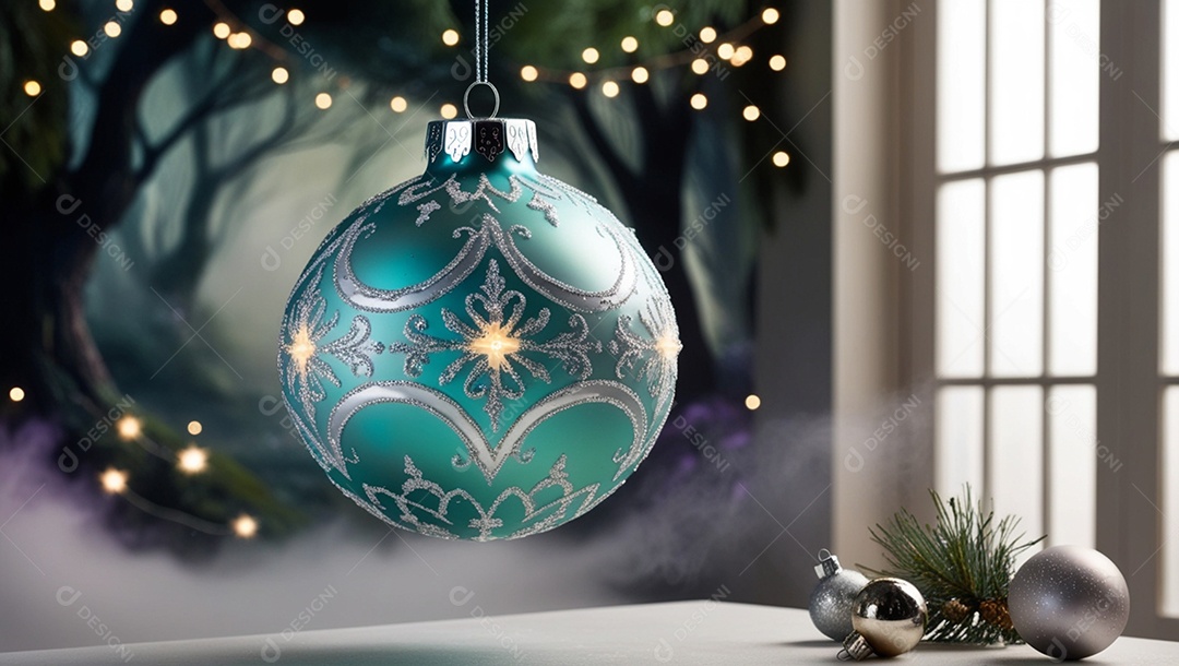 Bola para decoração natalina