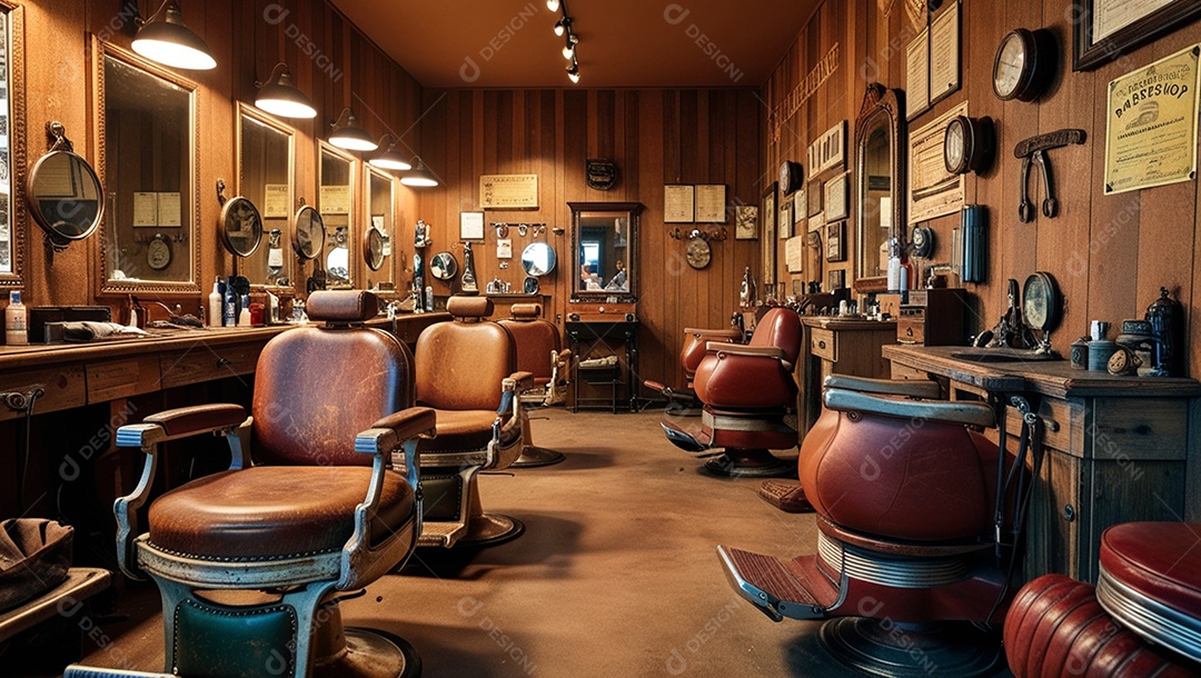 Barbearia vintage