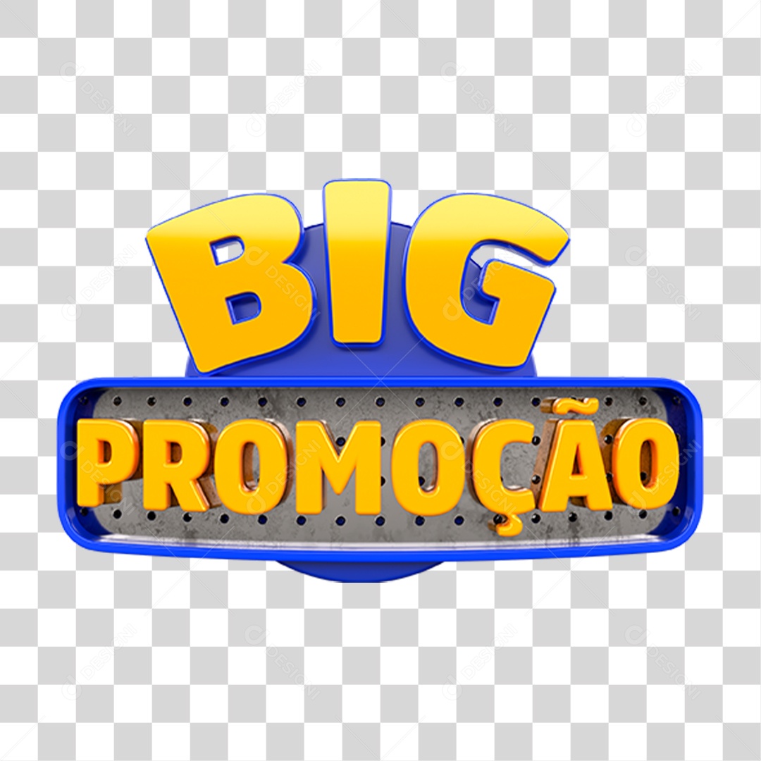 Big Promoção PNG Transparente