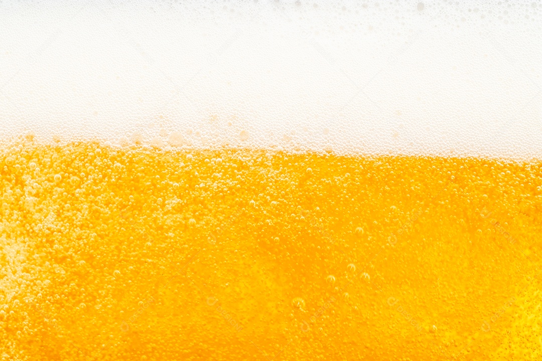 Close up brilhante laranja óleo ou textura de respingos de cerveja e ondas da natureza belas ondas curvas e pequenas bolhas suaves para design gráfico e fundo